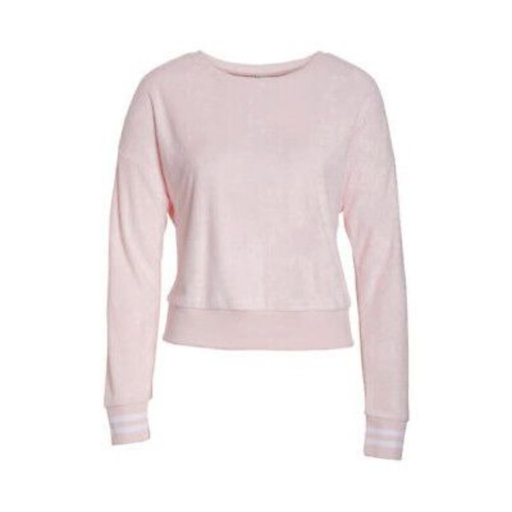 NEW Honeydew Intimates Women Staycation Starbird Terry Sweatshirt Cropped - Picture 4 of 4
